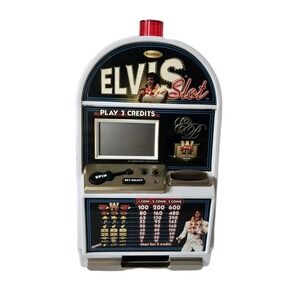 RARE VINTAGE Elvis Presley Gaming Toy Memorabilia Sounds Lights WORK Radica EUC